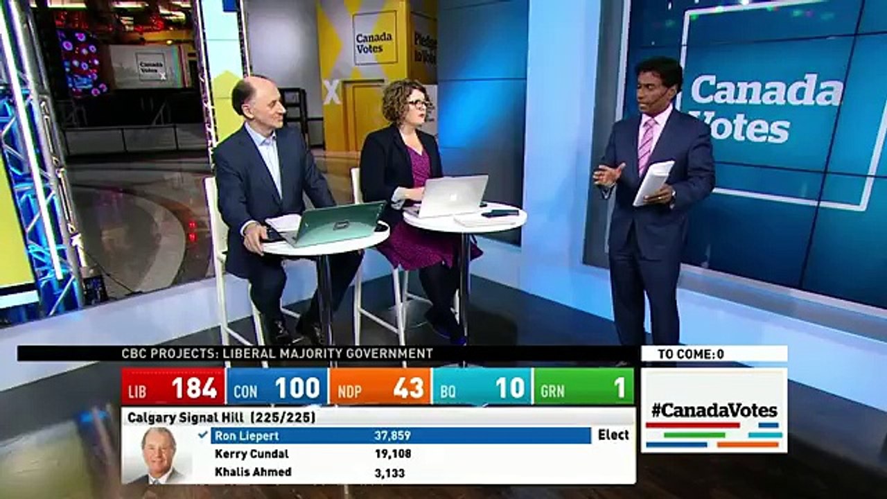 WATCH LIVE Canada Votes CBC News Election 2015 Special 439