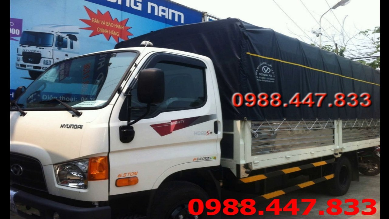 Yên Bái: Hyundai 6.5 Tấn HD99s Thùng Kín, HD99s Thùng Bạt cabin nhập