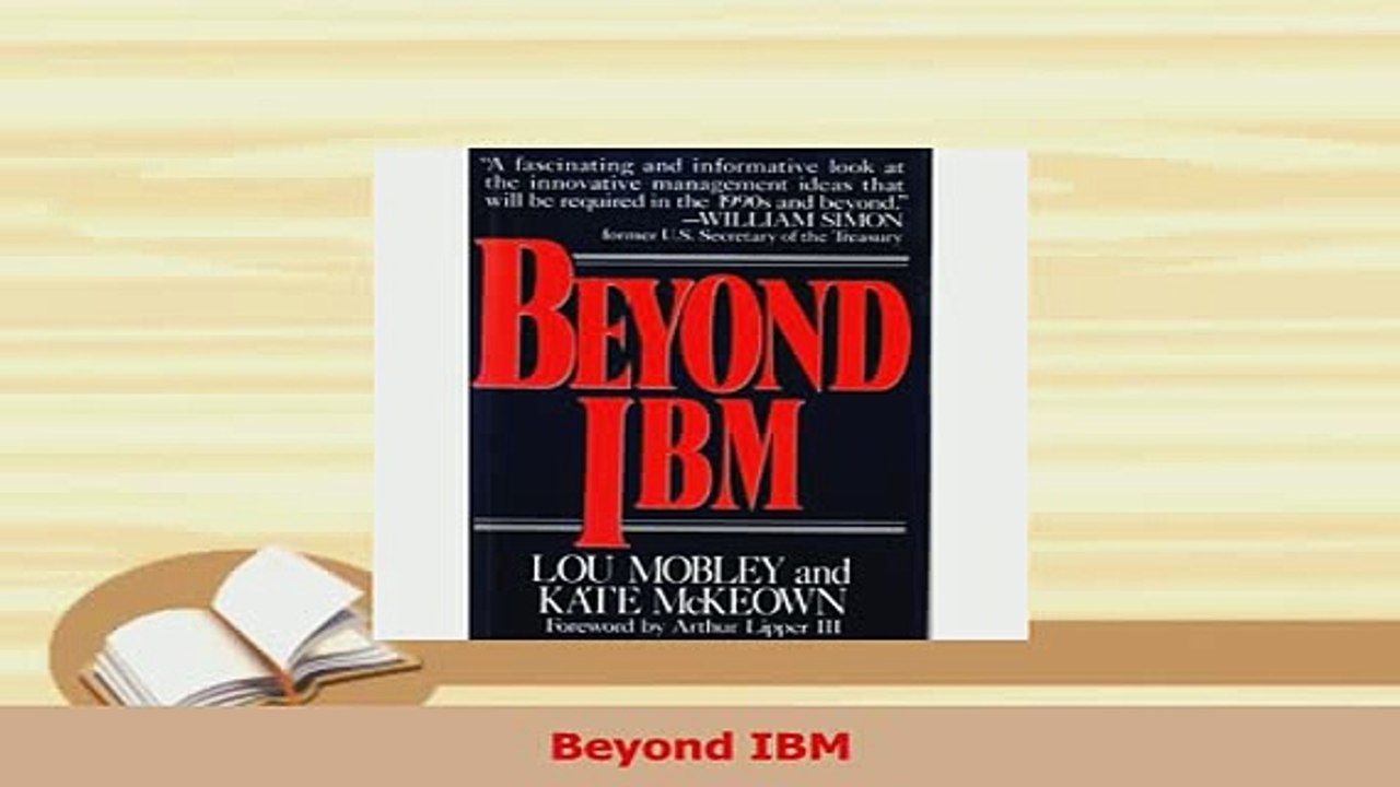 PDF  Beyond IBM Download Online