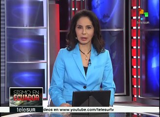 Canciller de Ecuador agradece ayuda de la comunidad internacional