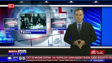 News of The Week: Lawatan Jokowi ke Eropa