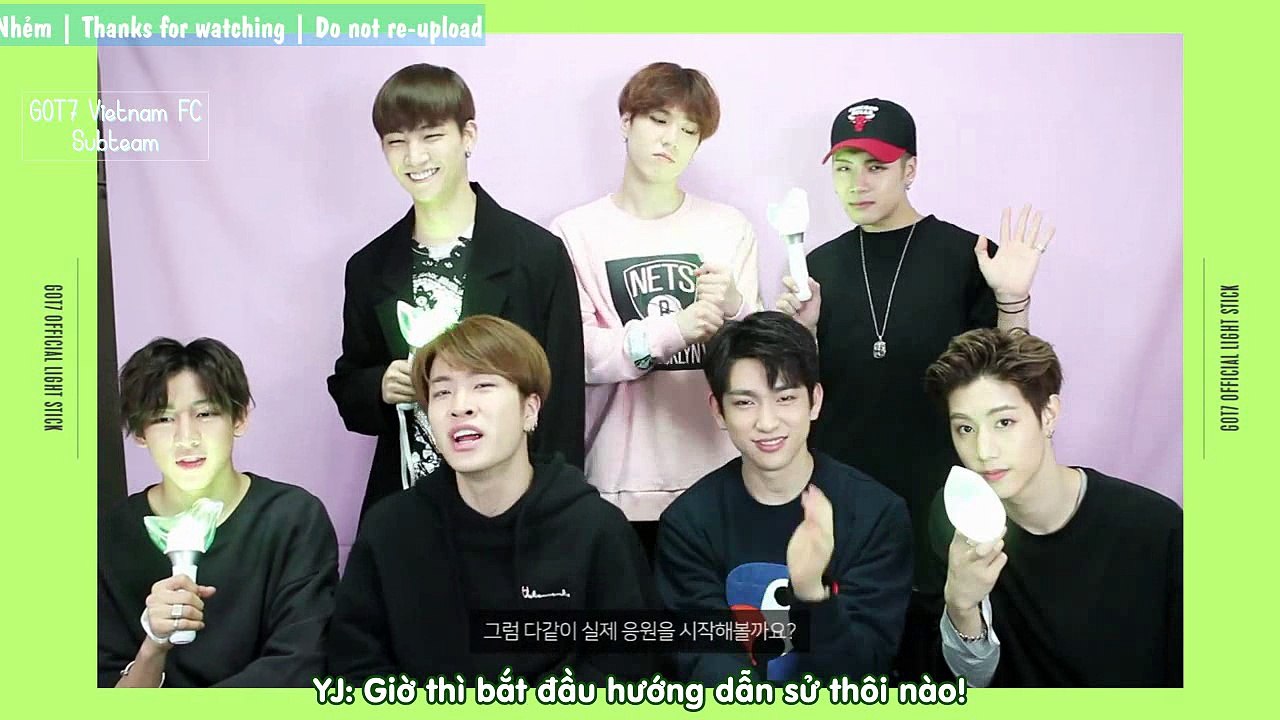 [Vietsub]‬ Hướng dẫn sử dụng ‪GOT7‬ Lightstick
