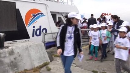 Yalova İstanbul'da Yaşayan 350 Çocuk İlk Kez Deniz ile Tanıştırıldı