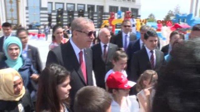 Cumhurbaşkanlığı Sarayı - Cumhurbaşkanı Erdoğan 81 İlden Gelen Çocuklarla Yemek Yedi