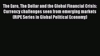 Download The Euro The Dollar and the Global Financial Crisis: Currency challenges seen from