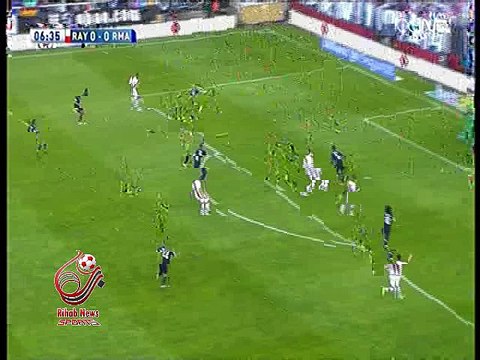 اهداف الشوط الاول لمباراة ( رايو فاليكانو 2-1 ريال مدريد ) الدوري الاسباني