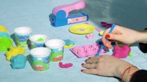 (TOYS) Peppa Pig Mega Dough Set ♥ Fun Factory Peppa Play Doh Shapes Plastilina Peppa Pig p