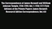 [PDF] The Correspondence of James Boswell and William Johnson Temple 1756-1795: Vol. 1: 1756-1777