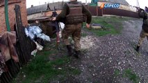 Украинские военные засняли перестрелку с боевиками на Донбассе