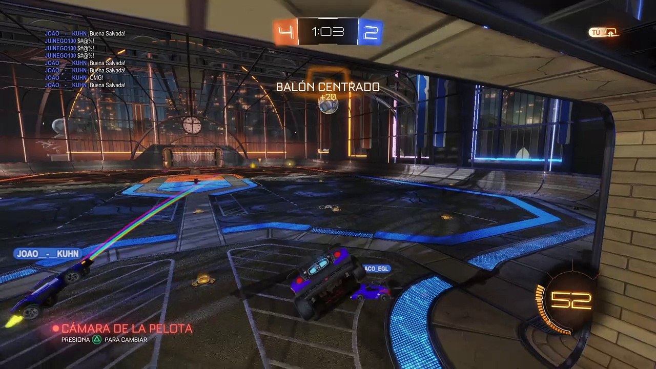 Rocket League teamwork