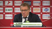 Réaction d'Alex Dupont après Stade Brestois 29 - Stade Lavallois