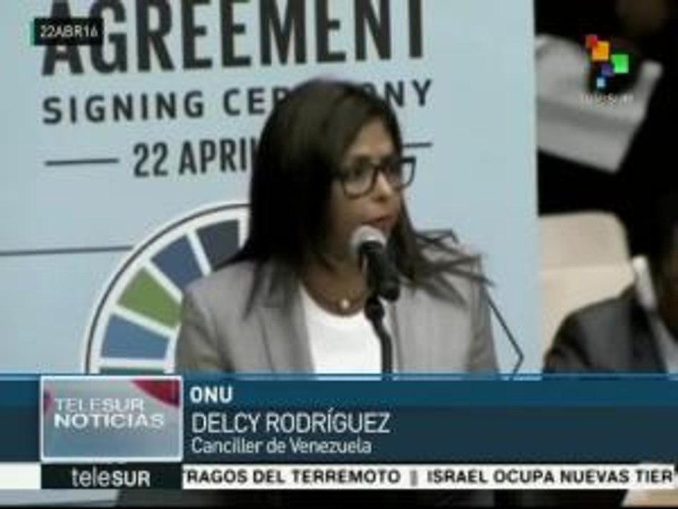 Venezuela reitera compromiso de combatir el cambio climático