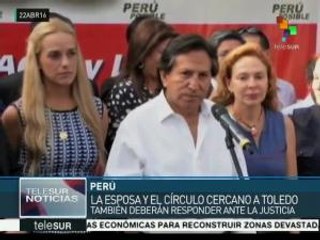 Perú: abren juicio a expresidente Toledo por presunto lavado de dinero