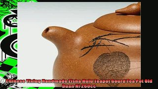 best produk   Chinese Yixing Handmade Zisha Hulu Teapot Gourd Tea Pot Old Duan Ni 260cc