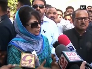 If America and Iran can be friends, why can't India and Pakistan: Mehbooba