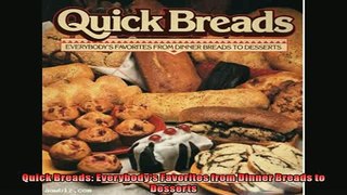 EBOOK ONLINE  Quick Breads Everybodys Favorites from Dinner Breads to Desserts  BOOK ONLINE