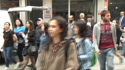 Kağıthane'de Ensar Vakfı Protestosu