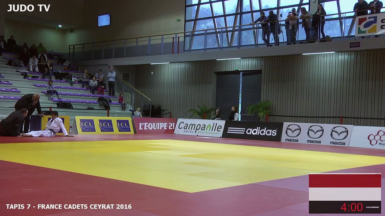 TAPIS 7 - FRANCE CADETS CEYRAT, 2016 - LIVE 8 (16)