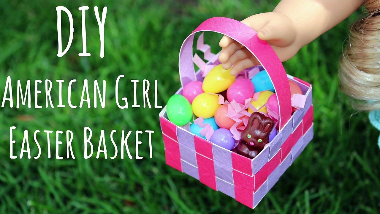 DIY American Girl Easter Baskets Craft