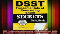 READ book  DSST Fundamentals of Counseling Exam Secrets Study Guide DSST Test Review for the Dantes Full Free