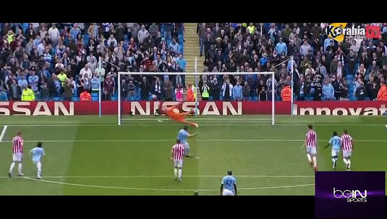 اهداف مباراة مانشستر سيتي وستوك سيتي بتاريخ 23-04-2016 الدوري الانجليزي