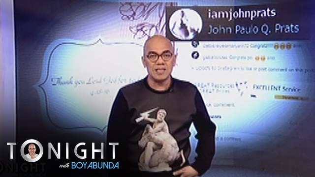 TWBA: Isabel Oli and John Prats' first baby