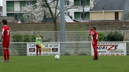 U15A coup franc de Mathieu