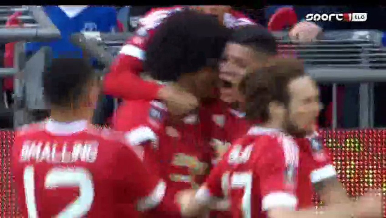 Marouane Fellaini Goal HD - Everton 0-1 Manchester United  - 23-04-2016 FA Cup