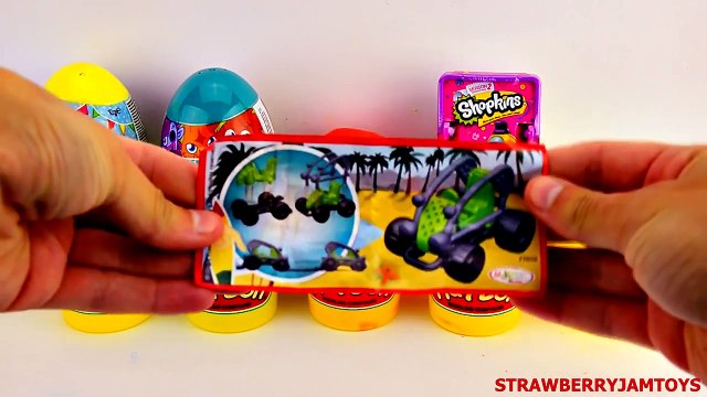 Toys Story - Peppa Pig Play Doh Shopkins Cars 2 Kinder Surprise Moshi Monsters - Surprise Egg