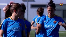 FCB Femenino: Declaraciones Xavi Llorens y Patri Guijarro, previa Collerense - Femení A [ESP]