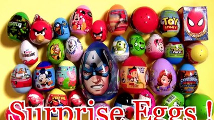 Peppa Pig English New Play doh Surprises Eggs Lego Hello Kity Minions Disney Toy español 2015