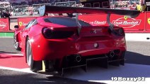 Ferrari 488 GT3 & GTE First Debut On Track - Finali Mondiali Ferrari 2016