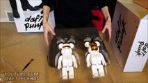 Daft Punk 400% Bearbricks Grammy Version Unboxing