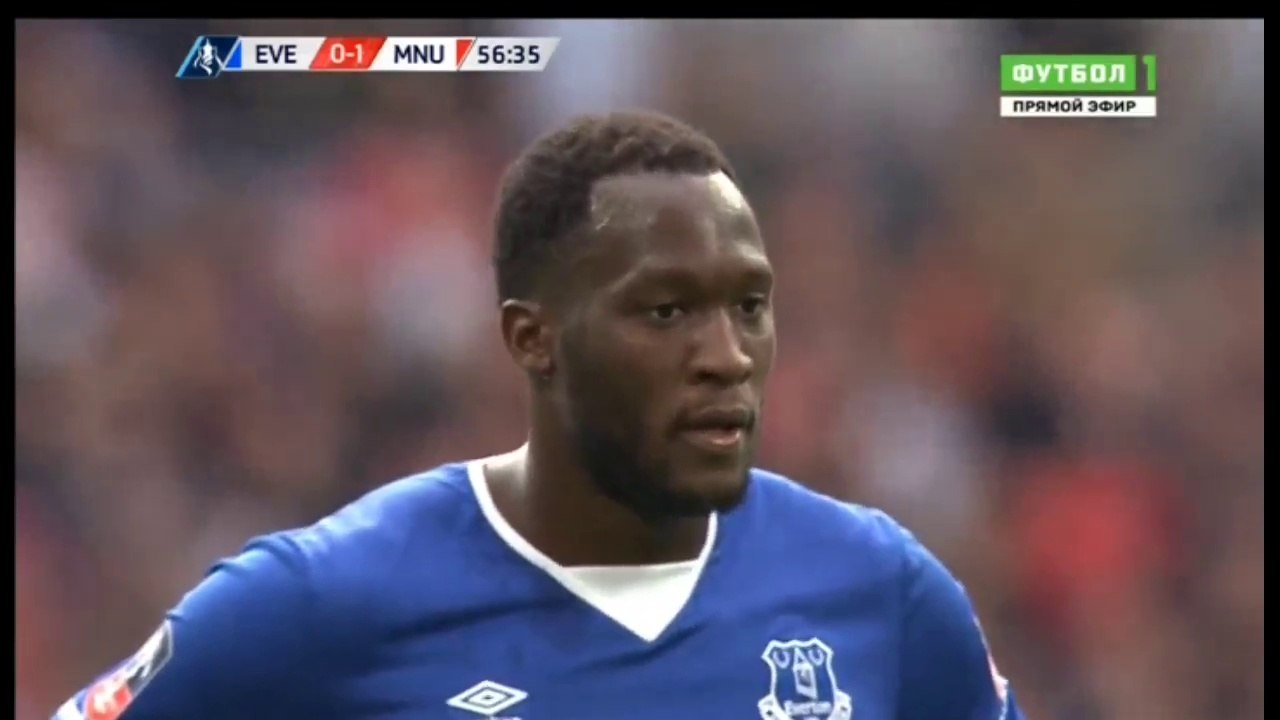 Romelu Lukaku Penalty Miss David De Gea Fantastic Save - Everton 0 - 1 MAnchester United (FA Cup) 23.04.2016