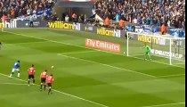 Everton vs Manchester United Romelu Lukaku misses Penalty  23-04-2016 HD