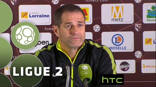 Conférence de presse FC Metz - Red Star FC (2-0) : Philippe HINSCHBERGER (FCM) - Rui ALMEIDA (RED) - 2015/2016