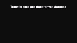 [Read book] Transference and Countertransference [Download] Online