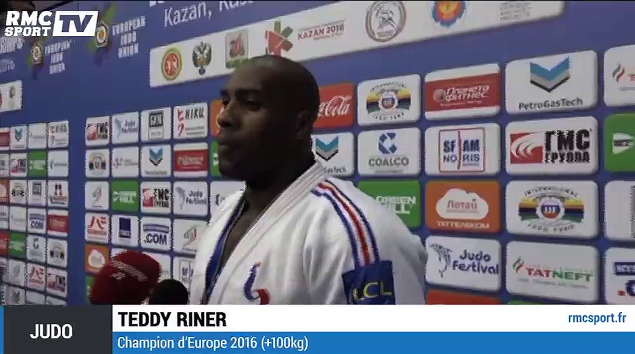 Judo : Riner champion d'Europe des +100kg