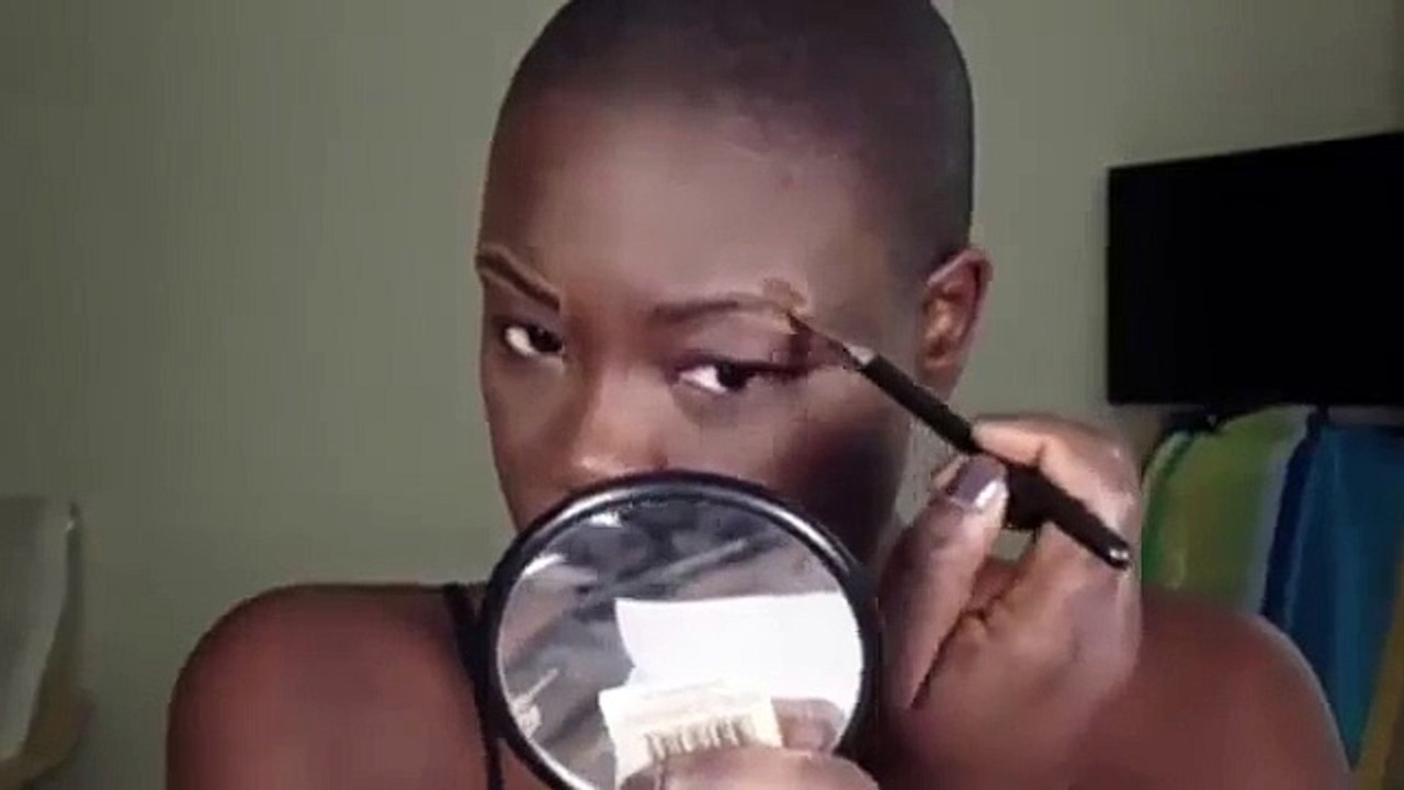 MakeUp Tutorial for Black Women with Dark Skin Old Gold Pigment