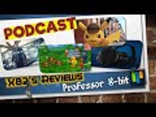 X82's Podcast With Professor 8 Bit#2 VR, Quantum Break, FNAF World And Detective Pikachu
