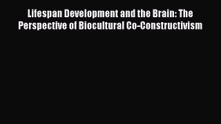 [Read book] Lifespan Development and the Brain: The Perspective of Biocultural Co-Constructivism