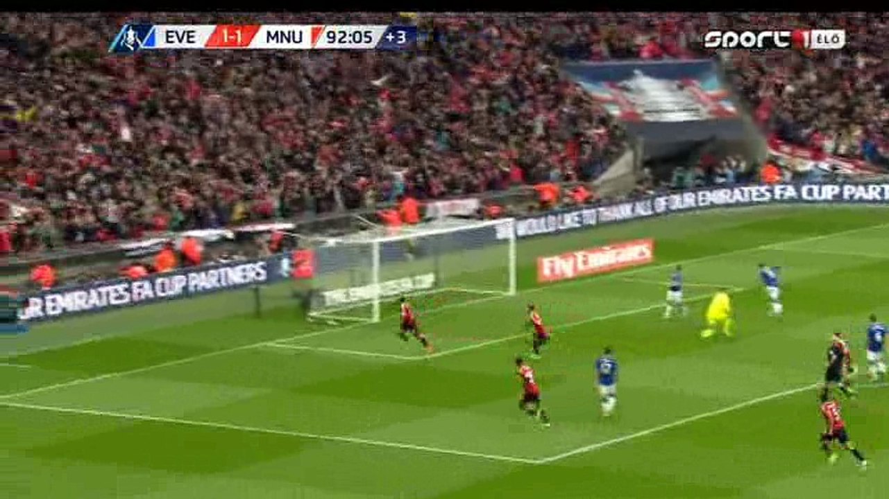 Anthony Martial Goal HD - Everton 1-2 Manchester United  - 23-04-2016 FA Cup