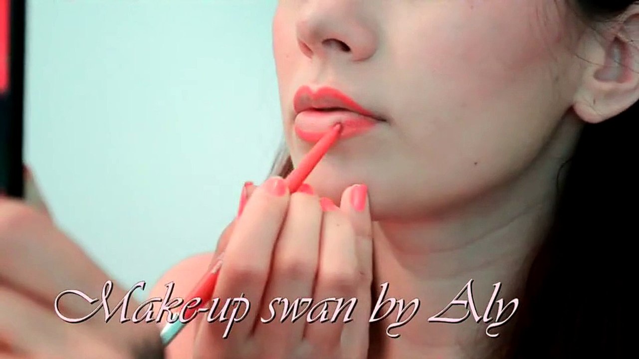 Make-up tutorial for lips, Tutorial machiaj aplicare ruj