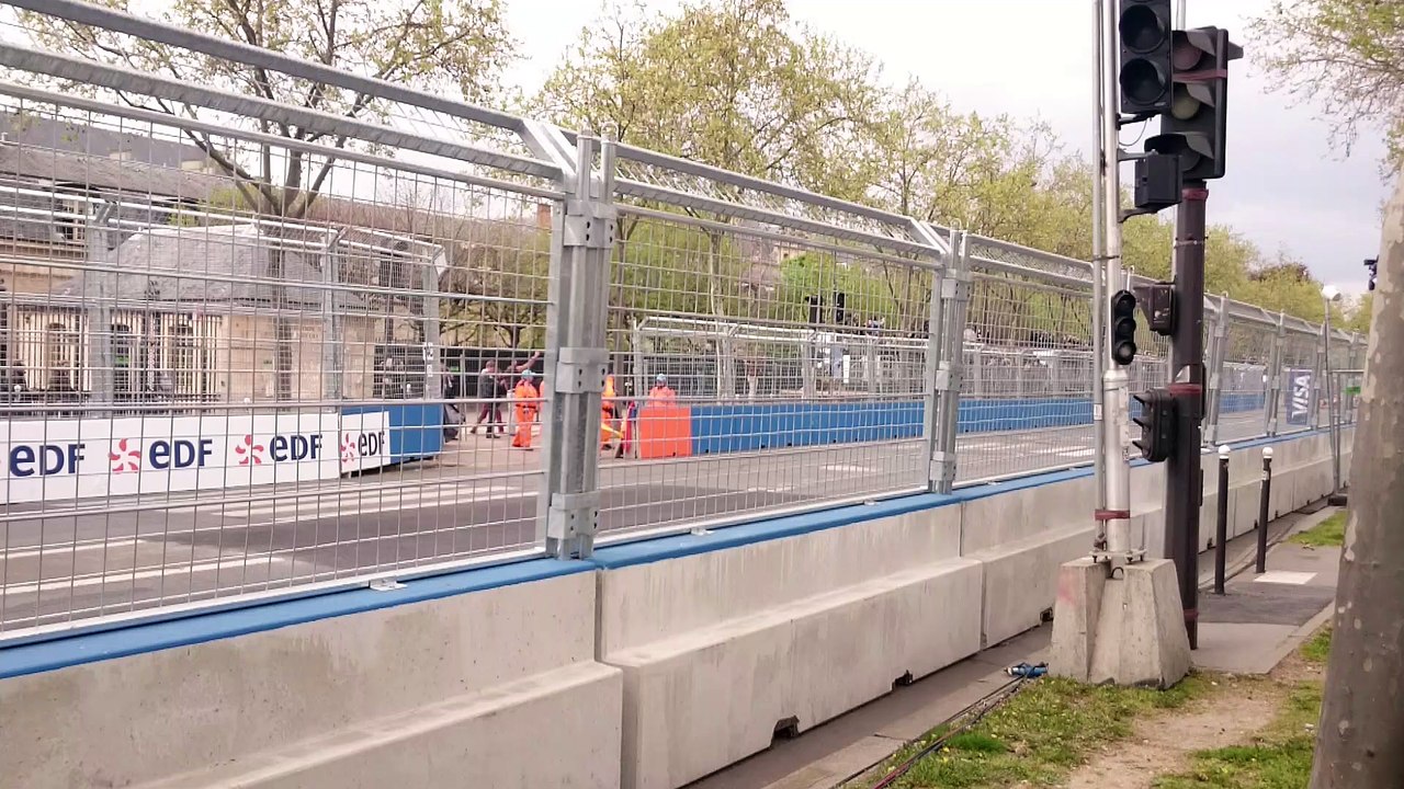 Départ Formule E Paris 2016