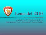 Lema del 2010...Iglesia Misionera de los Discípulos de Jesucristo