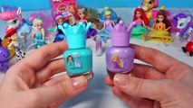 Princesas Disney Esmalte Magico Perolas Unhas Aurora Cinderela Peppa Pig Ovo Surpresa Kinder Video