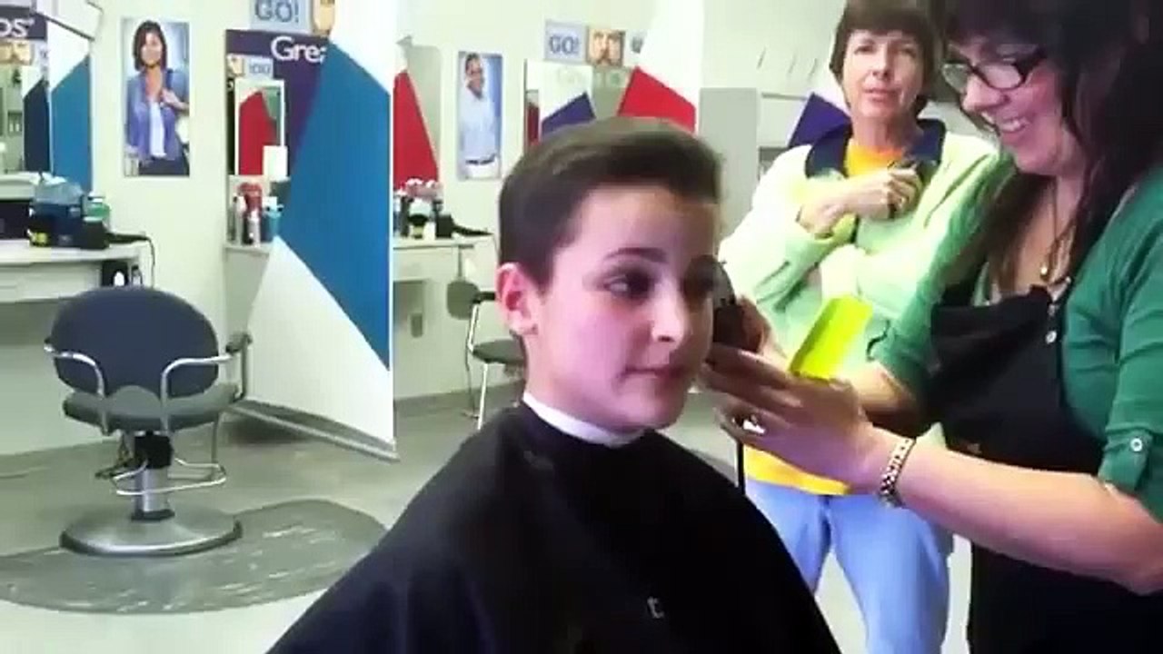 extreme pixie undercut hair makeover | bowl buzzcut hairstyle women by alisha heide