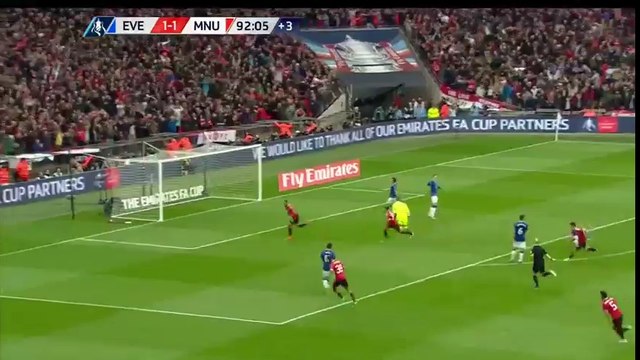 Everton 1 - 2 Manchester United Extended Highlights 23/04/2016 - FA Cup