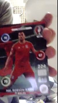 Apertura de 4 sobres de Adrenalyn XL UEFA EURO 2016 FRANCE