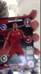 Apertura de 4 sobres de Adrenalyn XL UEFA EURO 2016 FRANCE